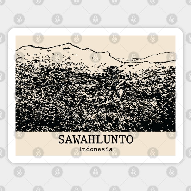 Sawahlunto - Indonesia Magnet by Lakeric